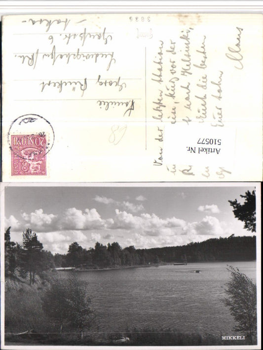 510577,Finland Mikkeli See Landschaft