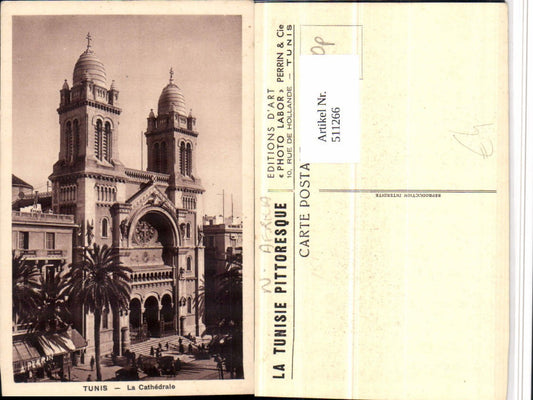 511266,Tunisia Tunis La Cathedrale Kirche