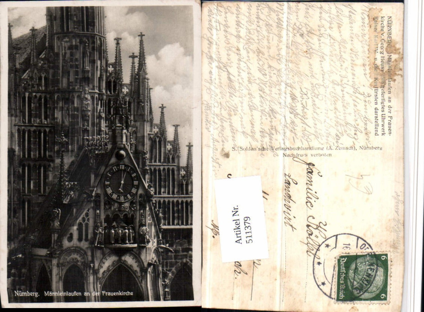 511379,Nürnberg Frauenkirche Kirche Männleinlaufen Uhr
