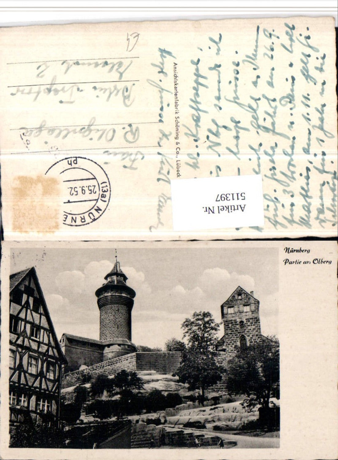511397, Nuremberg, section at the Mount of Olives Tower