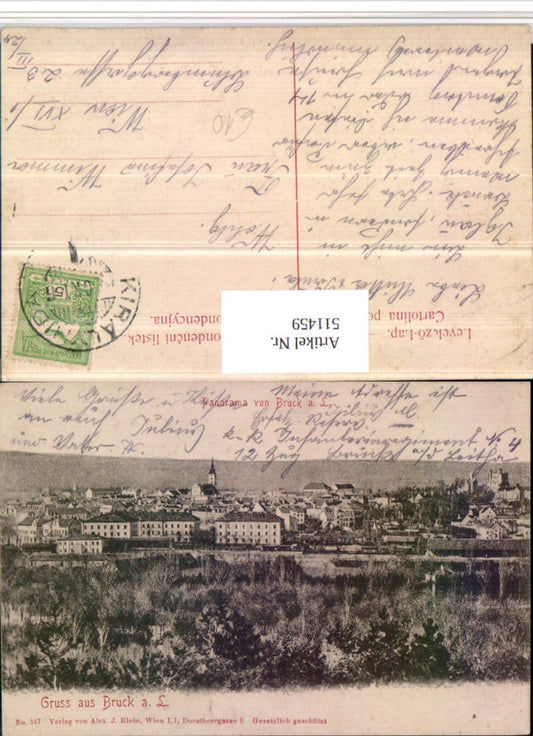 511459,Bruck an d. Leitha Panorama Totale