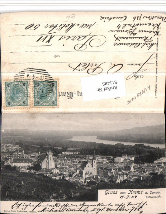 511485,Gruß aus Krems an d. Donau Totale