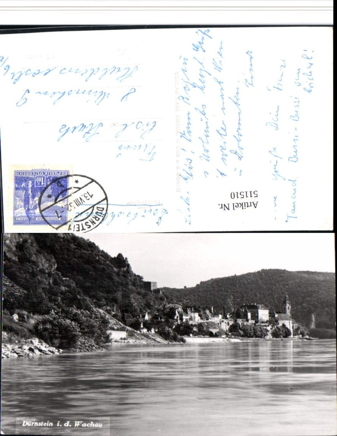 511510,Dürnstein in d. Wachau Teilansicht