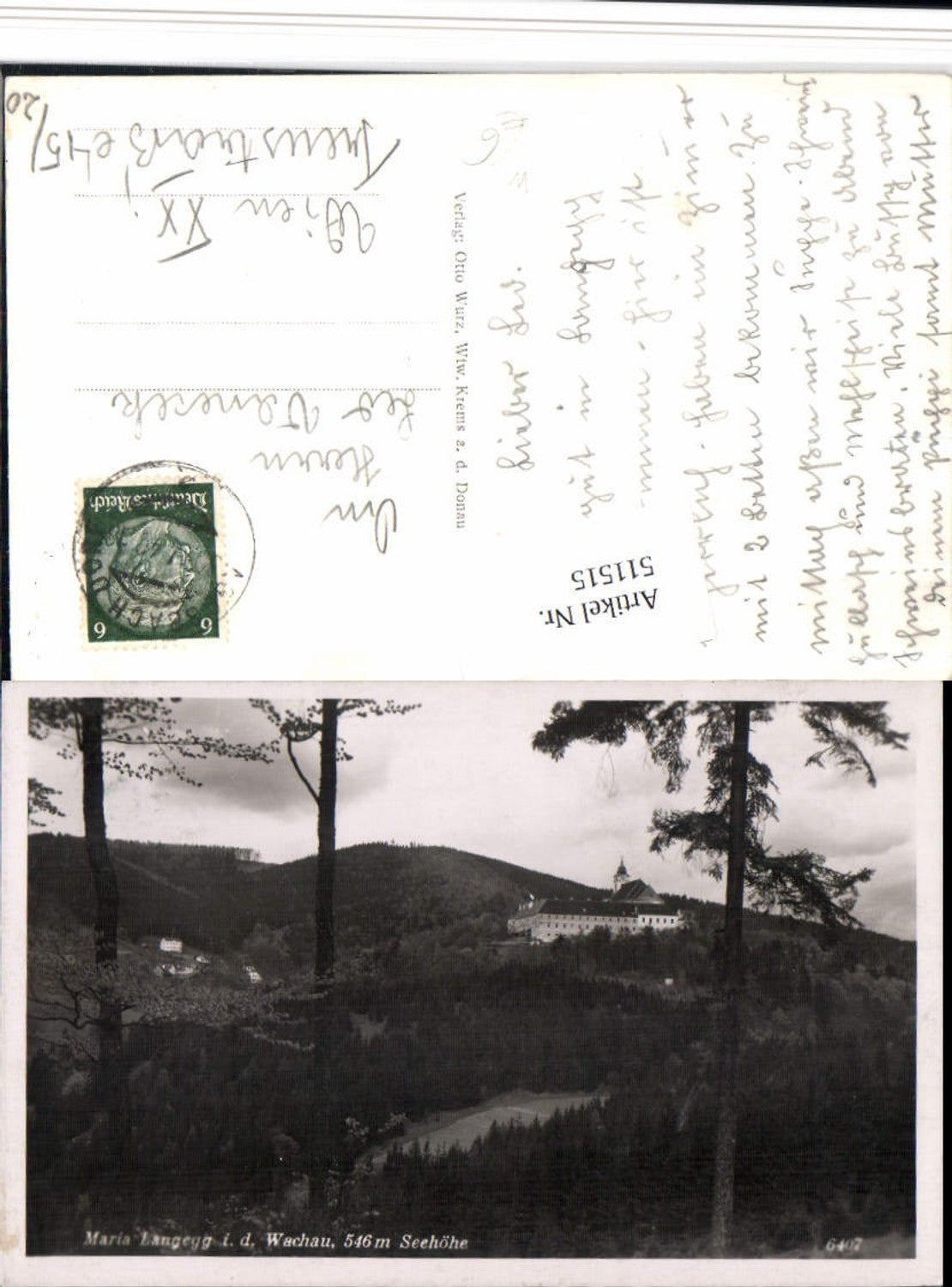 511515,Kirche Maria Langegg in d. Wachau b. Bergern