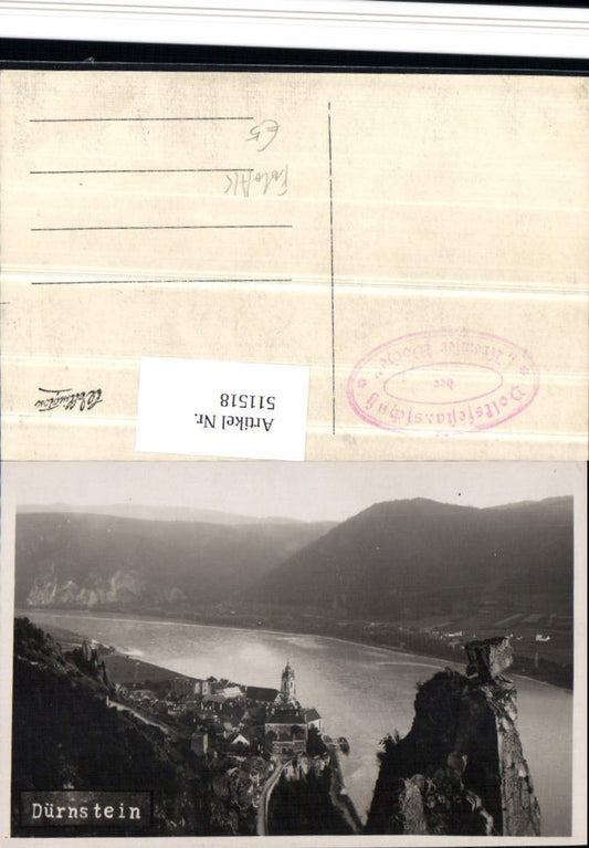 511518,Foto AK Dürnstein an d. Donau Totale