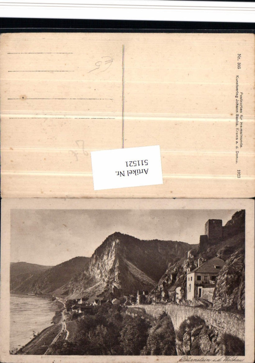 511521,Dürnstein in d. Wachau Teilansicht