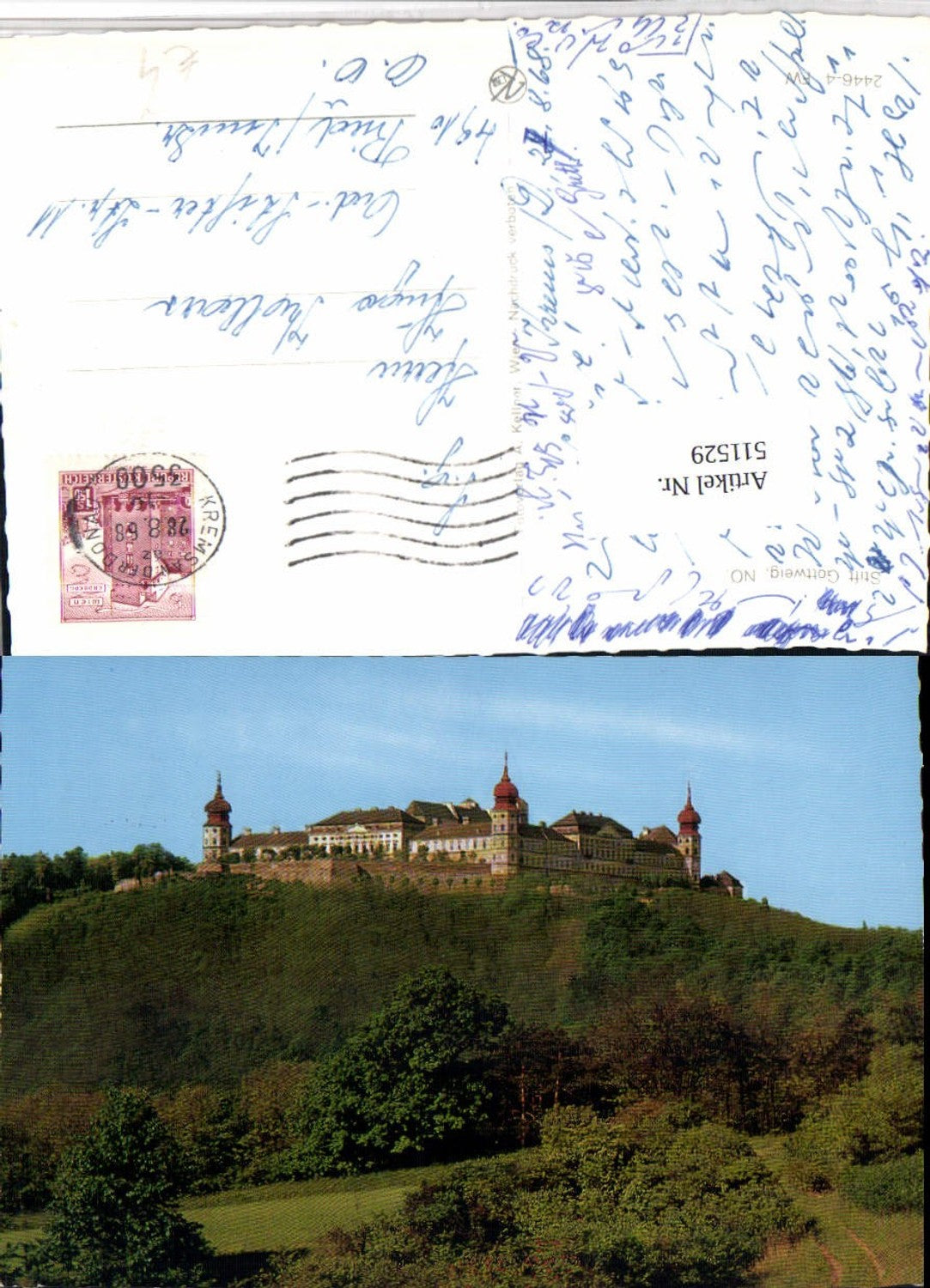 511529,Stift Göttweig b. Furth