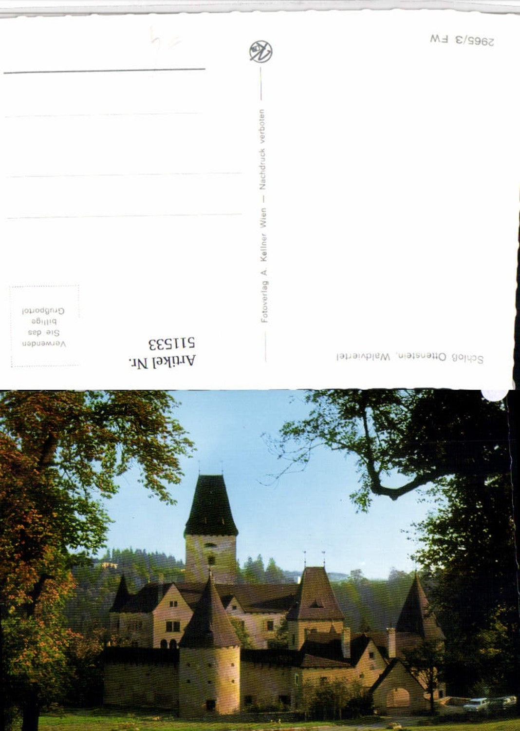 511533,Schloss Ottenstein b. Rastenfeld