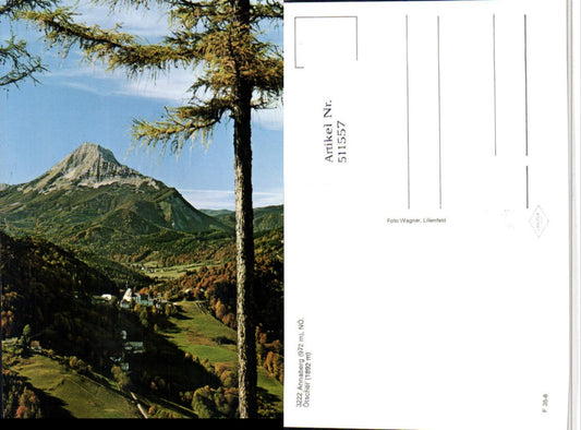 511557,Annaberg Totale m. Ötscher Bergkulisse