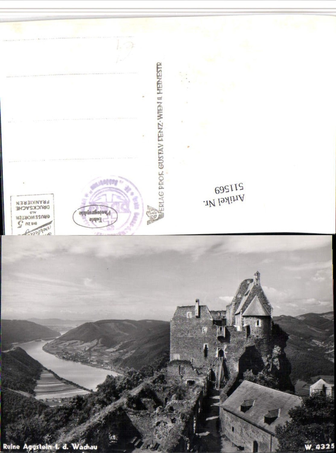 511569,Ruine Aggstein in d. Wachau b. Aggsbach-Dorf