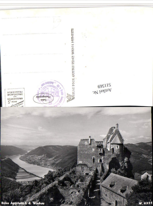 511569,Ruine Aggstein in d. Wachau b. Aggsbach-Dorf