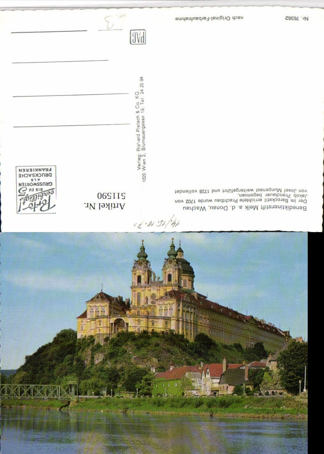 511590,Stift Melk an d. Donau