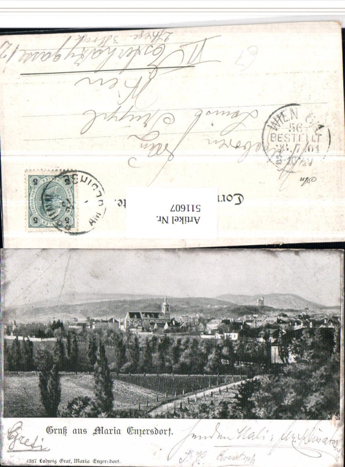 511607,Gruß aus Maria Enzersdorf Totale