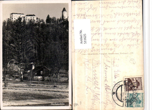 511625,Seebenstein Burg