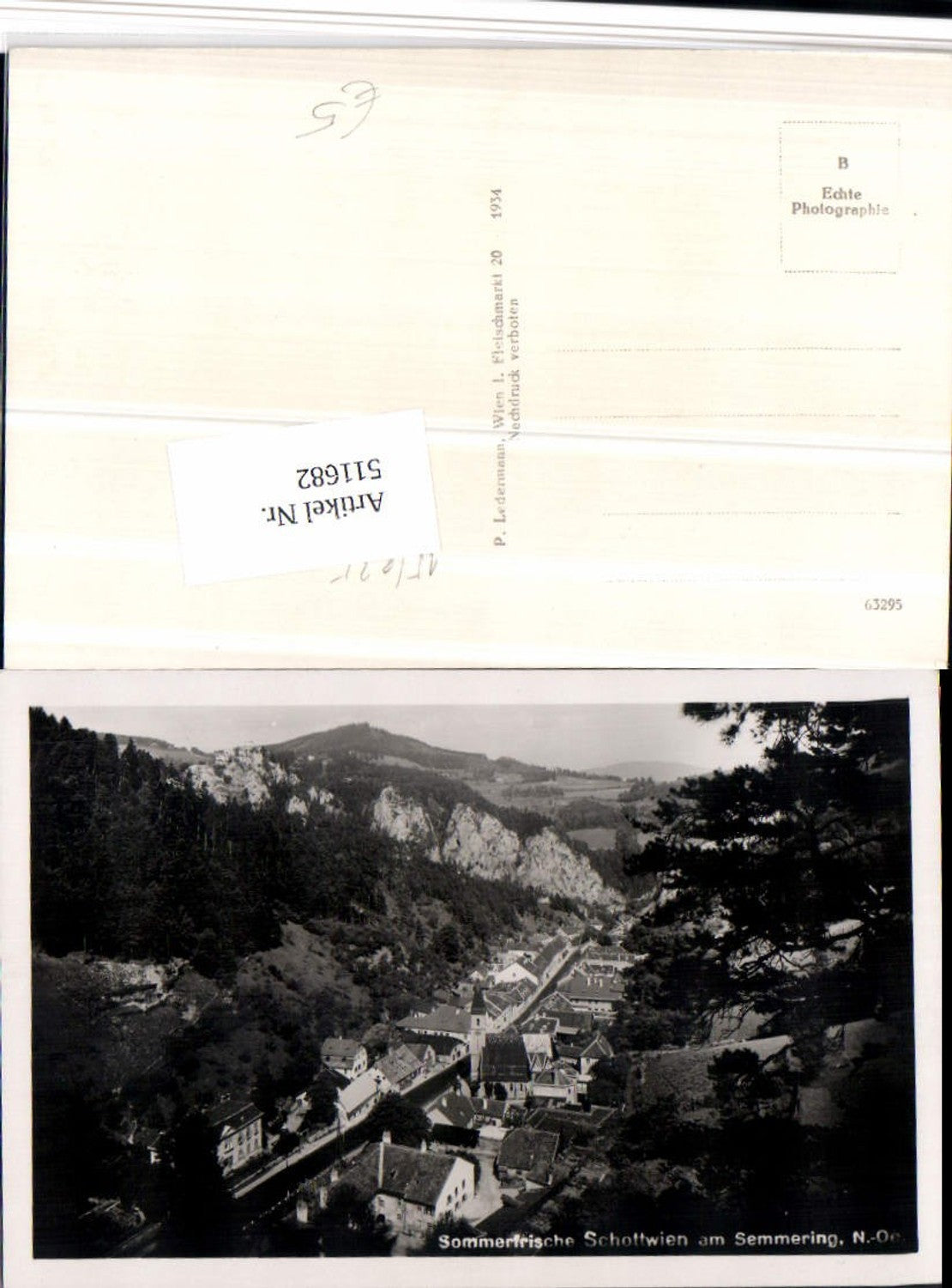 511682,Schottwien am Semmering Totale