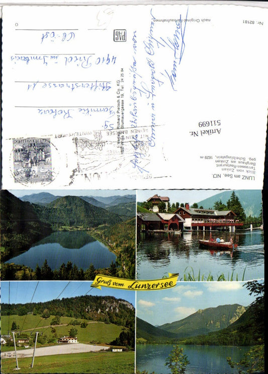 511699,Lunz am See Berghaus am Zinken Mehrbildkarte