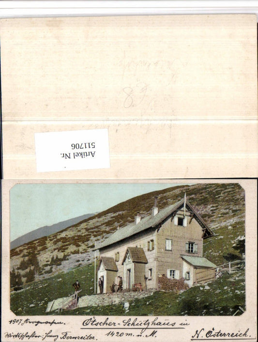 511706,Aufgeklebtes Bild Ötscher Schutzhaus b. Lackenhof