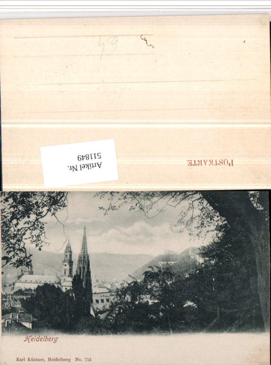 511849, Heidelberg Partial view of church