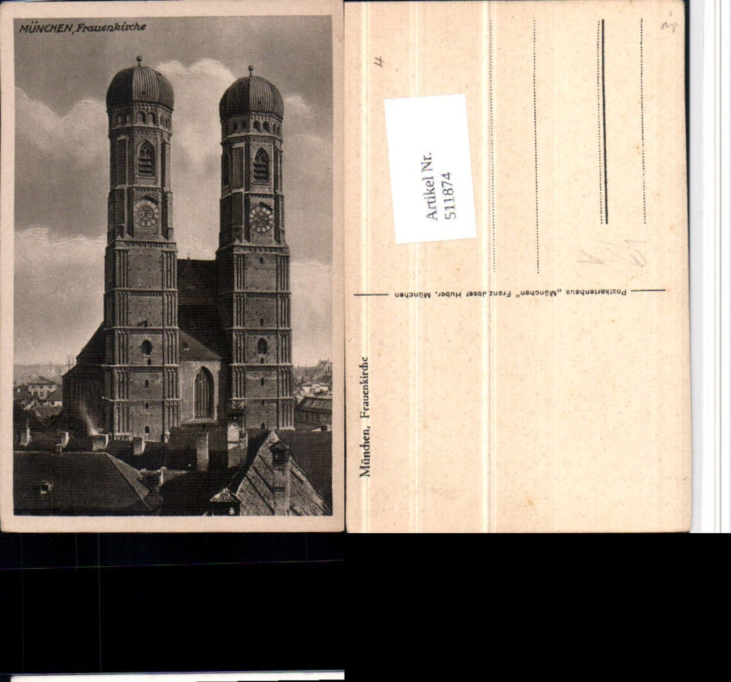 511874,München Frauenkirche Kirche pub Franz Josef Huber