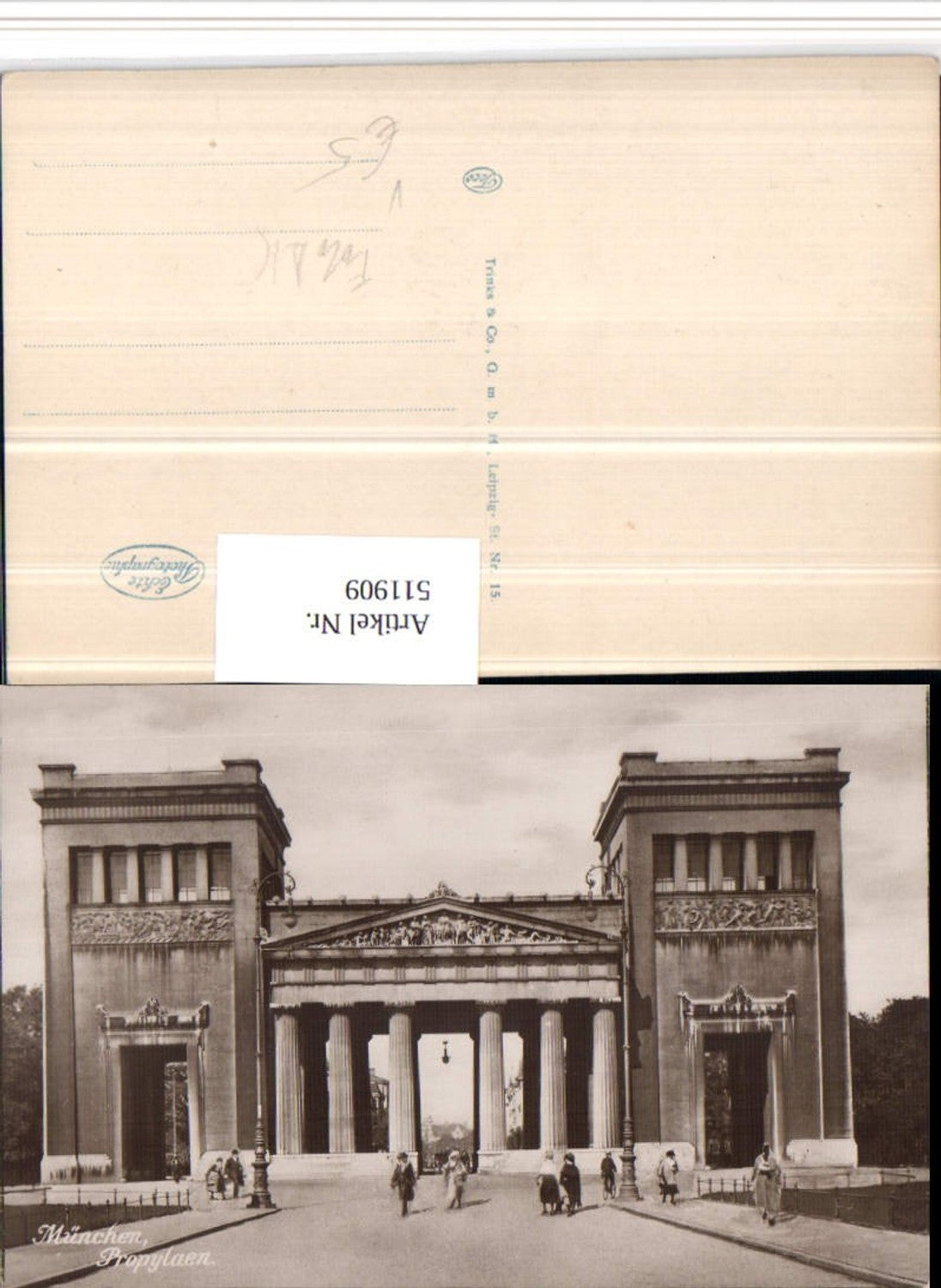 511909,Foto AK München Propylaen pub Trinks & Co 15