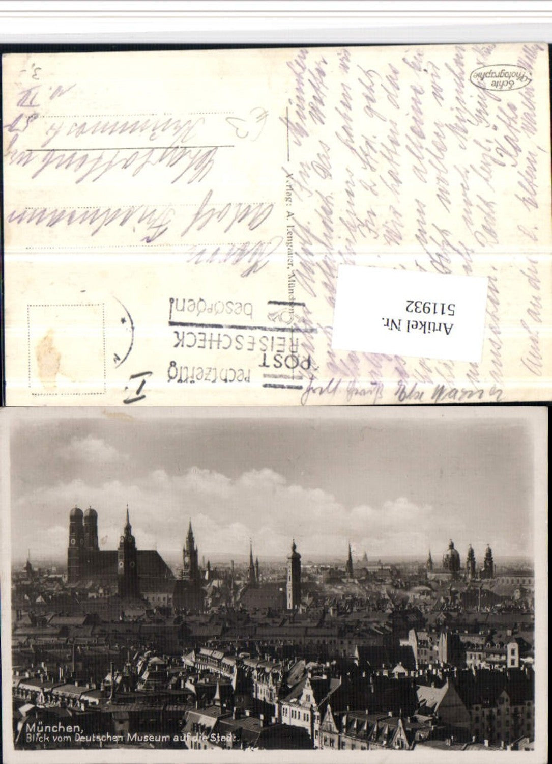 511932,München Teilansicht vom Deutschen Museum