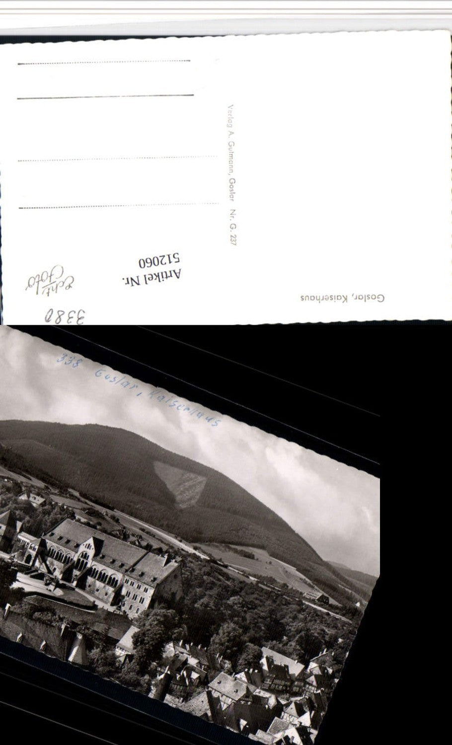 512060,Goslar Teilansicht m. Kaiserhaus Gebäude