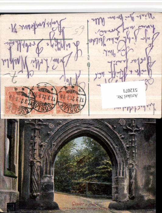 512071,Goslar am Harz Altes Tor am Frankenberger Kloster