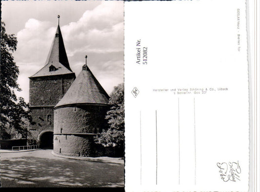 512082,Goslar am Harz Breites Tor Turm