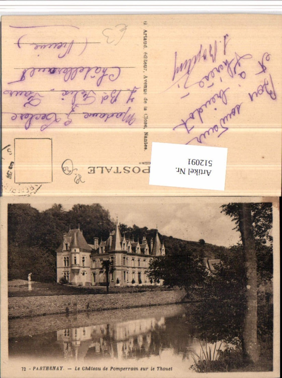 512091,Poitou-Charentes Deux-Sevres Parthenay Le Chateau Pomperrain Schloss