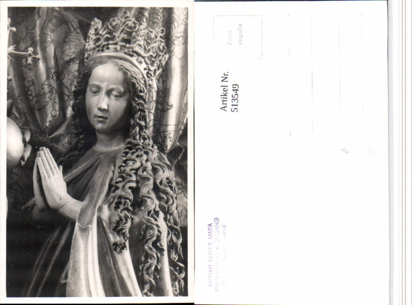 513549,St. Wolfgang Maria Figur Statue Detail