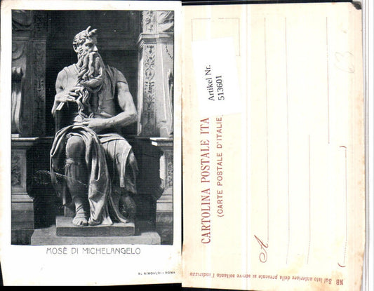 513601,Roma Rom Mose di Michelangelo Statue