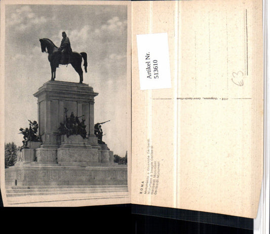 513610,Roma Rom Monumento a Giuseppe Garibaldi Statue