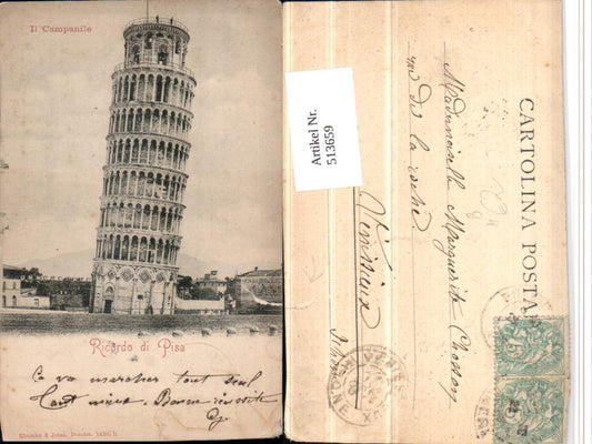 513659,Ricordo di Pisa Il Campanile Schiefer Turm