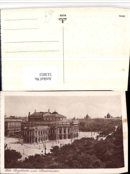 513853,Wien Burgtheater Theater u. Staatsmuseum