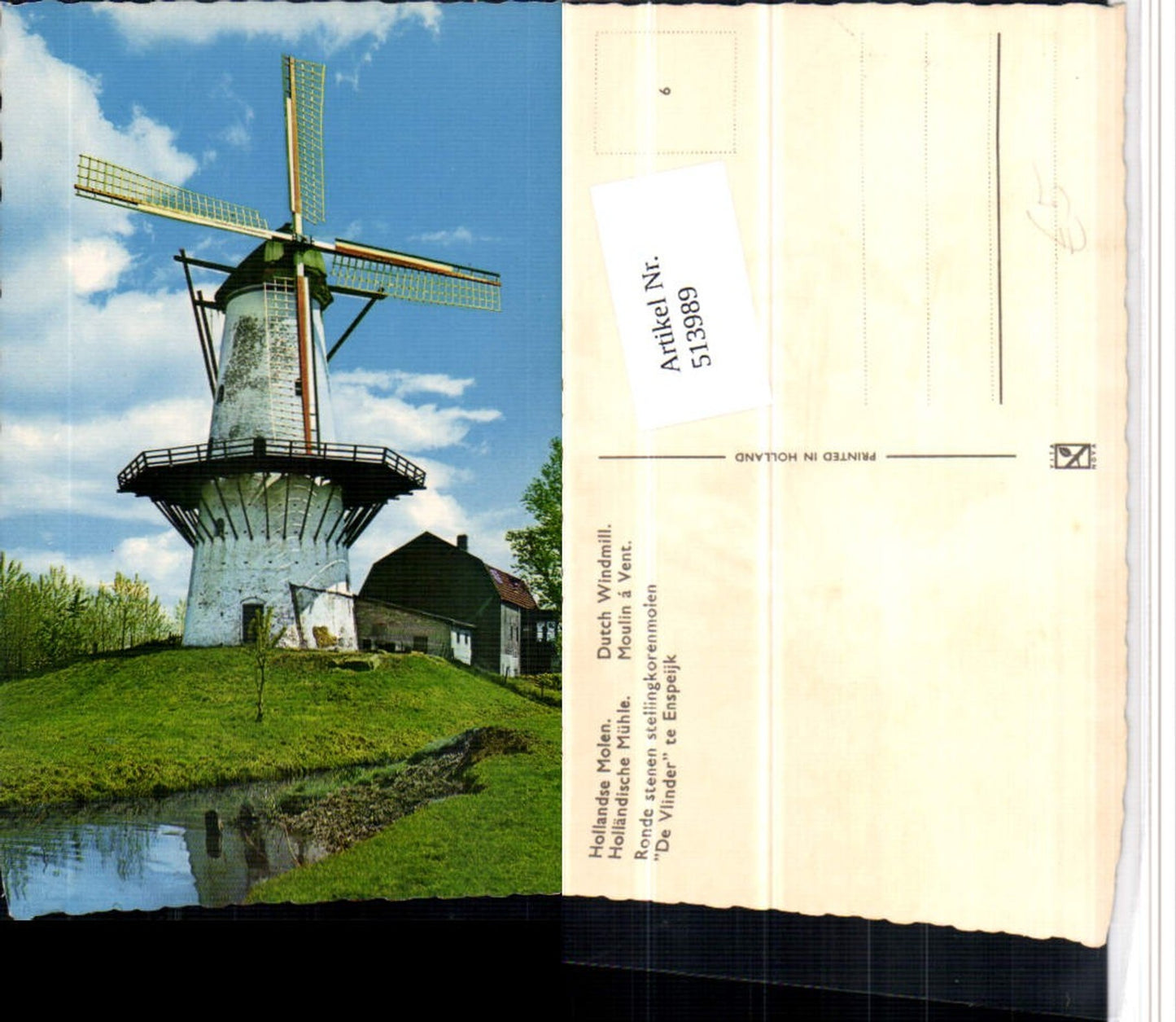 513989,Hollandse Molen De Vlinder Windmühle Mühle