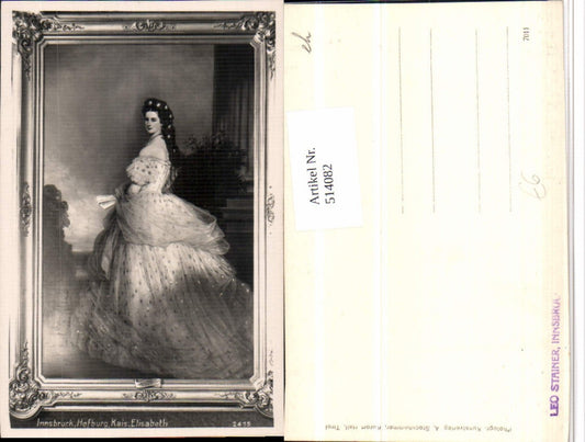 514082,Innsbruck Hofburg Kaiserin Elisabeth Gemälde Adel Monarchie