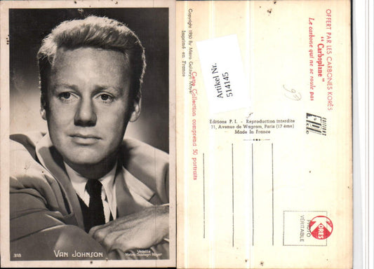 514145,Schauspieler Van Johnson Portrait