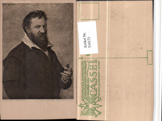 514172,Künstler AK Architekt Lambert Lombard Selbstportrait