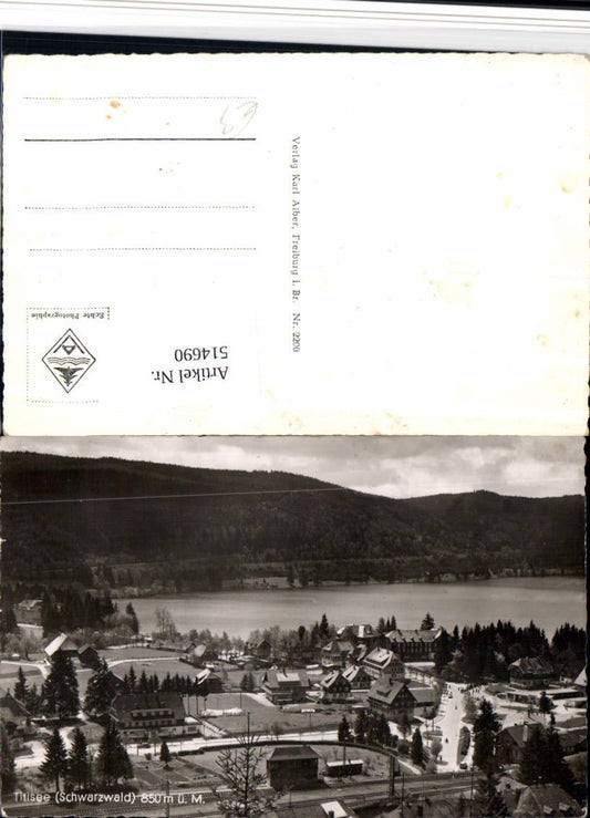514690, Titisee in the Black Forest, partial view of the lake