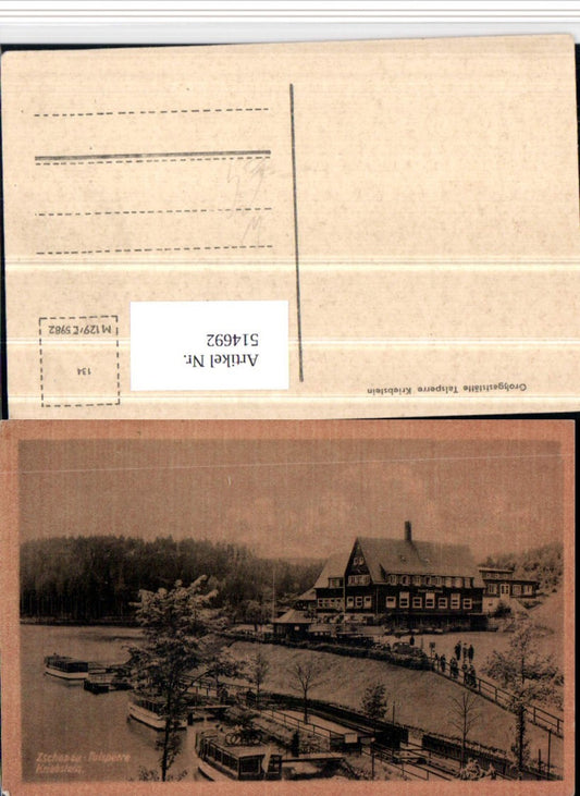 514692,Zschopau-Talsperre Kriebstein b. Waldheim Boote