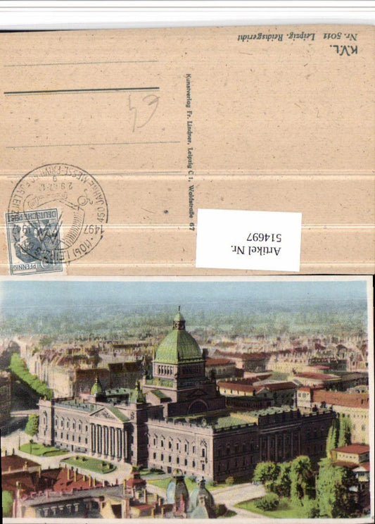 514697,Leipzig Reichsgericht Gericht Gebäude