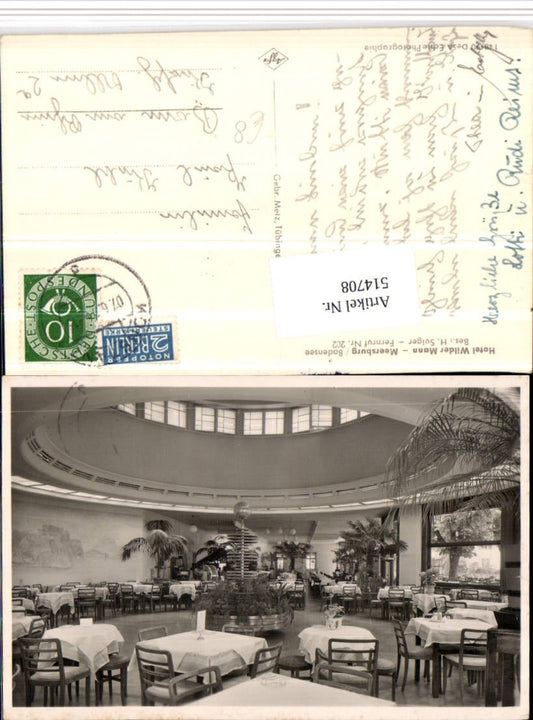 514708,Meersburg am Bodensee Hotel Wilder Mann Speisesaal