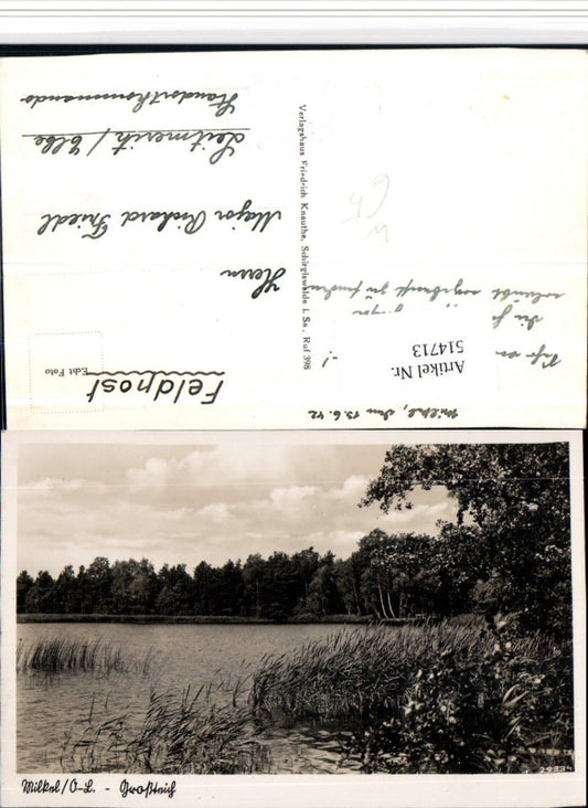 514713,Milkel Oberlausitz Großteich Teich Partie