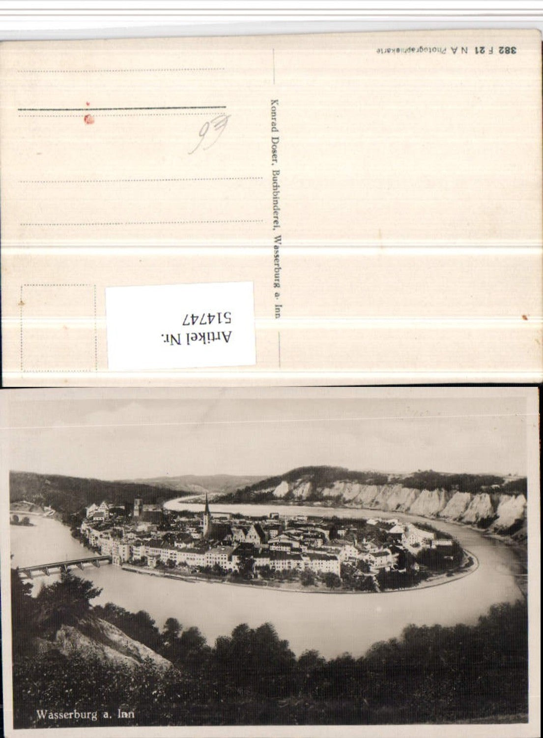 514747,Wasserburg am Inn Totale Fluss