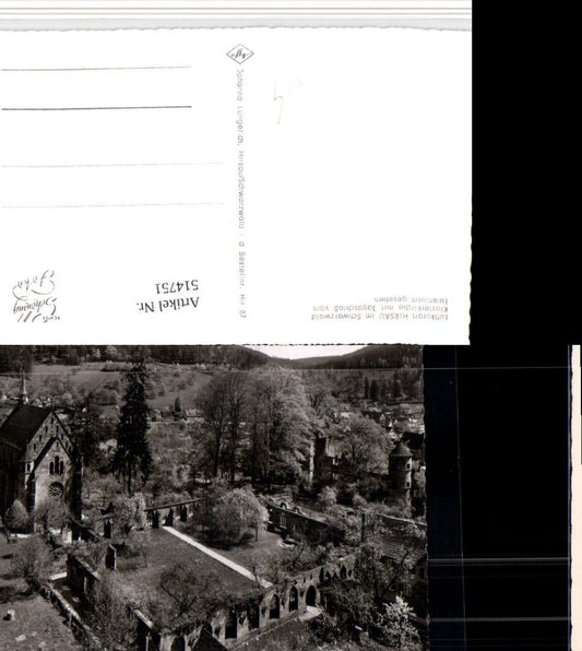 514751, Hirsau in the Black Forest, Monastery Church, Hunting Lodge