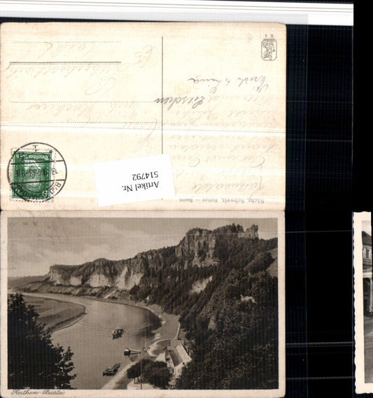 514792,Sächsische Schweiz Rathen Bastei Fluss Dampfer