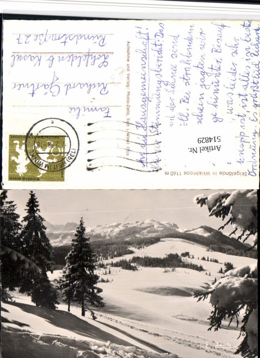 514829,Winklmoos b. Reit im Winkl Winterlandschaft Bergkulisse