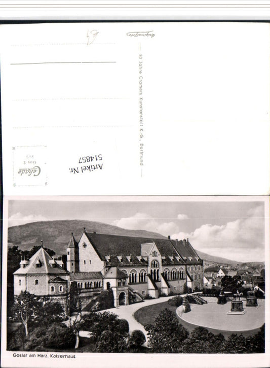 514857,Goslar am Harz Kaiserhaus Gebäude