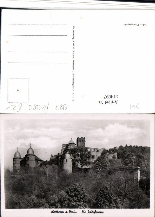 514897, Wertheim am Main Castle Ruins