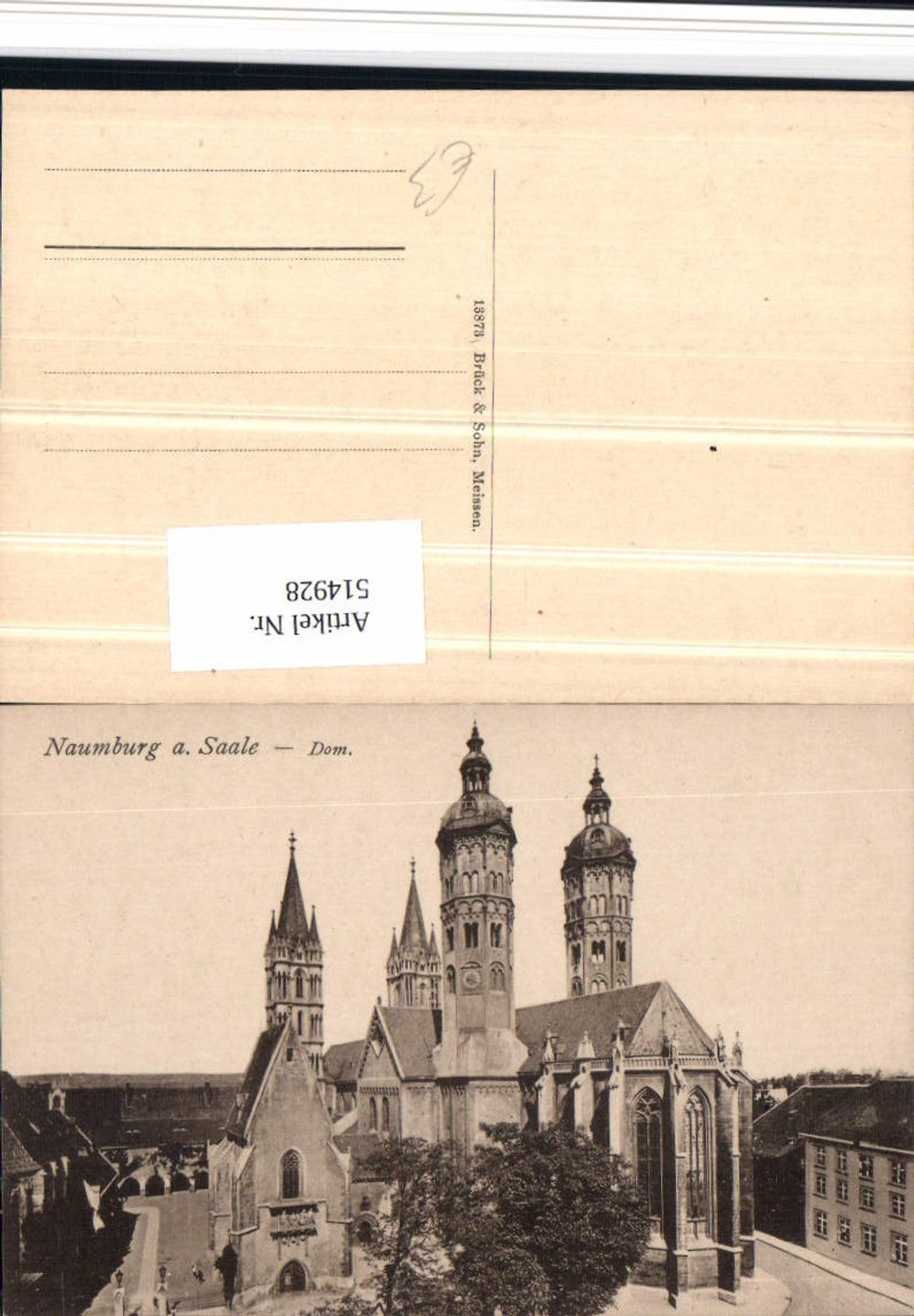 514928,Naumburg an d. Saale Dom Kirche